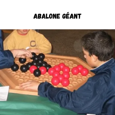 Abalone géant — jeu de société à louer chez LUDO LUDO
