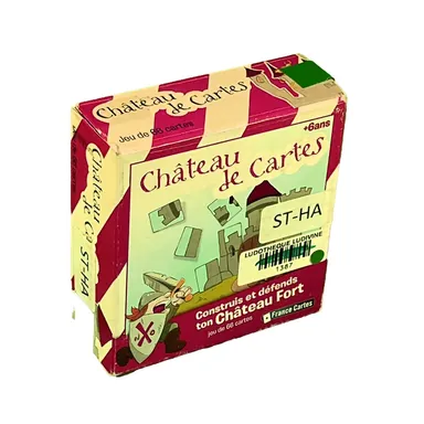 Château de cartes — jeu de société à louer chez LUDO LUDO