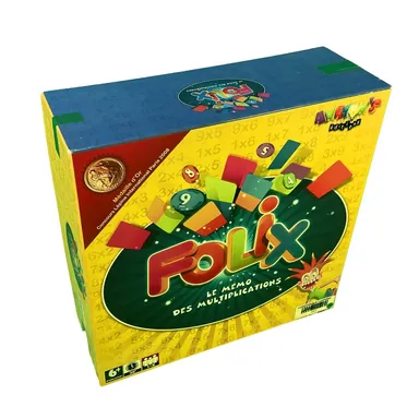 Folix le mémo des multiplications — jeu de société à louer chez LUDO LUDO