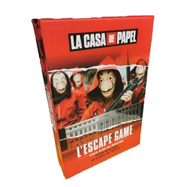 La casa de papel : L'escape game — jeu de société à louer chez LUDO LUDO