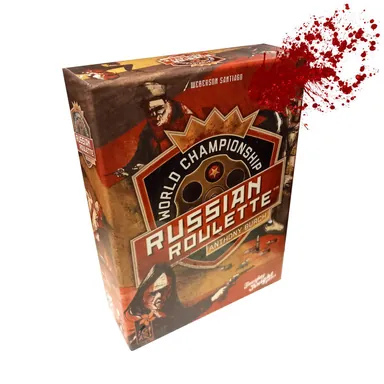 Le champion du monde de la roulette russe — jeu de société à louer chez LUDO LUDO
