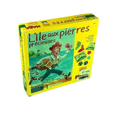 L'île aux pierres précieuses — jeu de société à louer chez LUDO LUDO