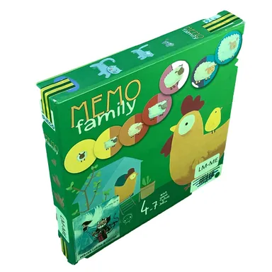 Memo family — jeu de société à louer chez LUDO LUDO