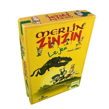 Merlin Zinzin — jeu de société à louer chez LUDO LUDO
