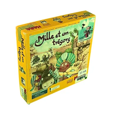 Mille et un trésors — jeu de société à louer chez LUDO LUDO