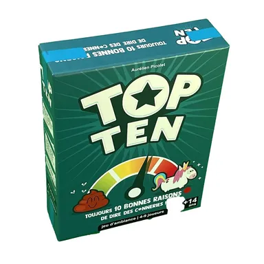 Top Ten — jeu de société à louer chez LUDO LUDO
