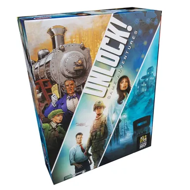 Unlock - Adventures — jeu de société à louer chez LUDO LUDO
