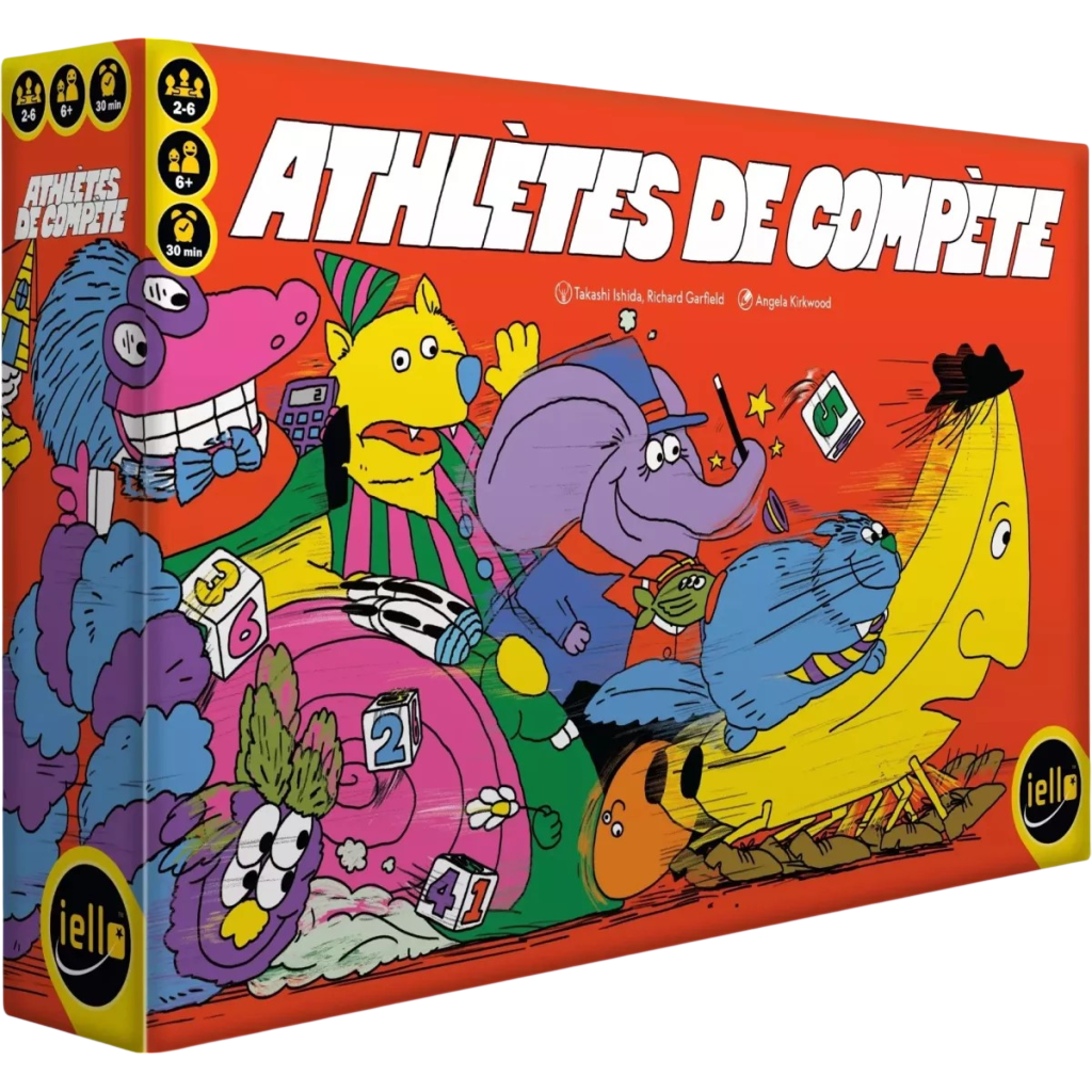 Athlètes de Compète — jeu de société à louer chez LUDO LUDO