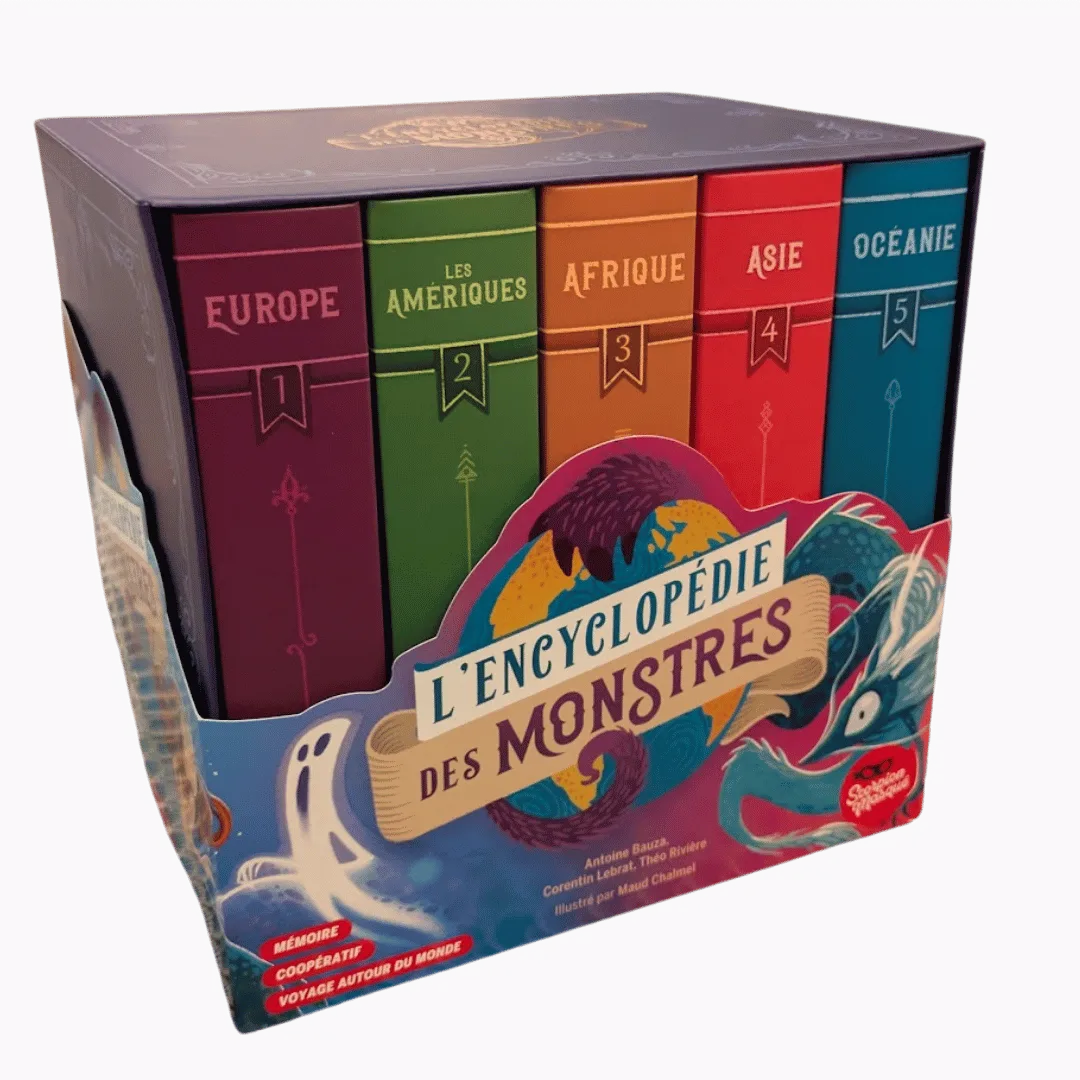 L'encyclopédie des Monstres — jeu de société à louer chez LUDO LUDO